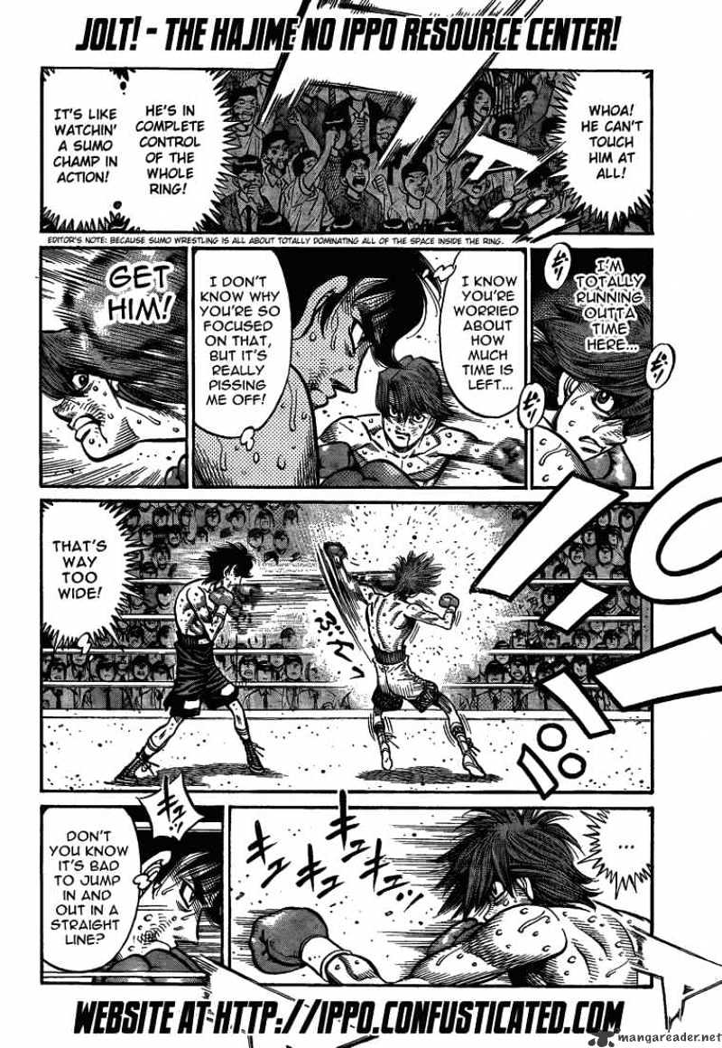 Hajime no Ippo: Fighting Spirit, Chapter 905 image 12